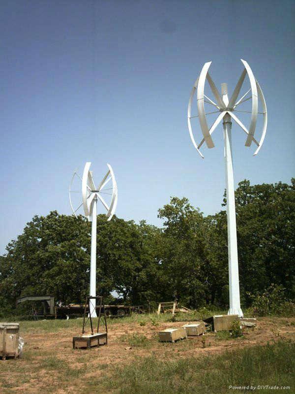 H type 5kw vertical wind turbine  2