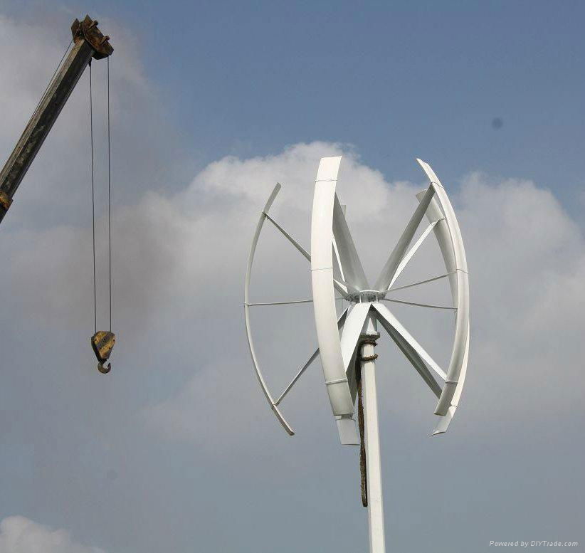 H type 5kw vertical wind turbine  5