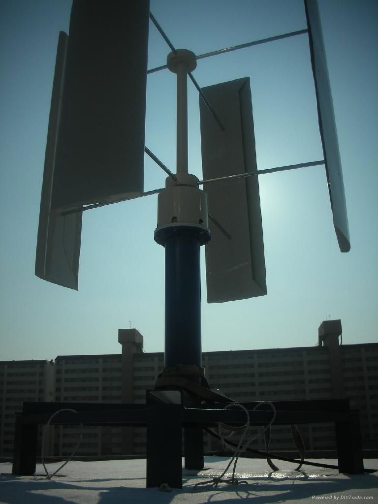 vertical wind turbine generator