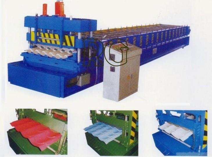 Glazed Tile Roll Forming Machine  2