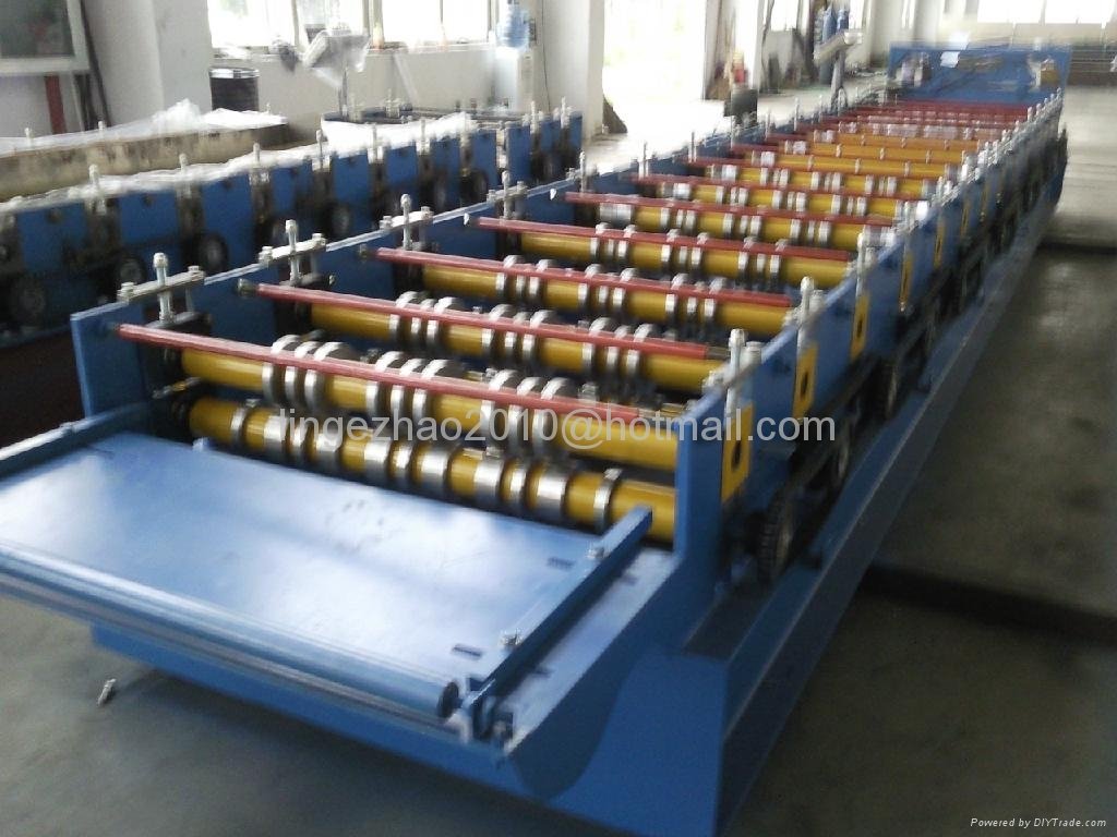 Trapezoidal Roofing Roll Forming Machine 2