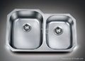 Stainless Steel European Style Undermount Single Bowl Kitchen Sinks 3