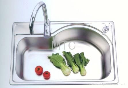 Stainless Steel Single Bowl Topmount Kitchen Sinks