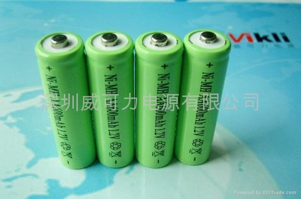 电池镍氢AA600MAH 4