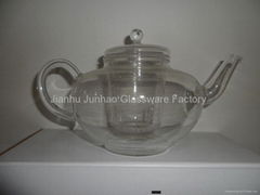 heat resistant glass teapot