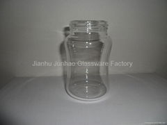 borosilicate glass baby feeding bottle