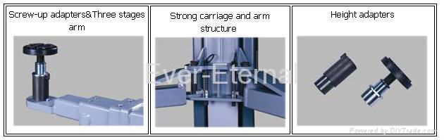 5000Kg Heavy duty floor plate two post lift (CE) car lift 5