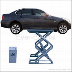 In-ground full rise scissor lift (CE)