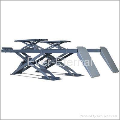 Low profile surface mounted alignment scissor lift (CE)