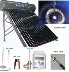 CE Approved Integrated Pressurized Solar Water Heater