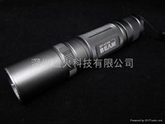 Light straight flashlight