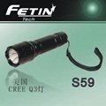 CREEQ3 fetin brand small led flashlight