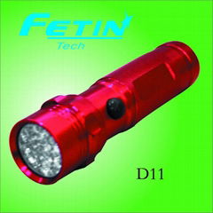 14LED high-power white miiddle switch flashlight