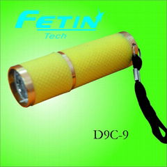 9LED high-power noctilucence flashlight