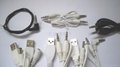 Supplied audio cable, DC cable