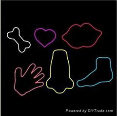 glowing in dark silly bands