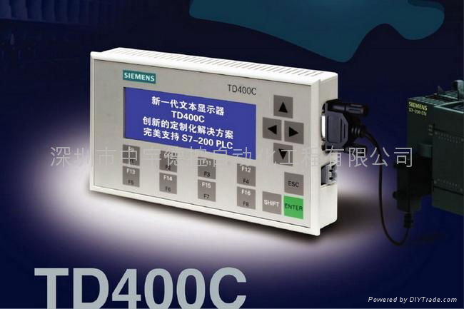 西門子TD400C文本顯示器6AV66400AA000AX0