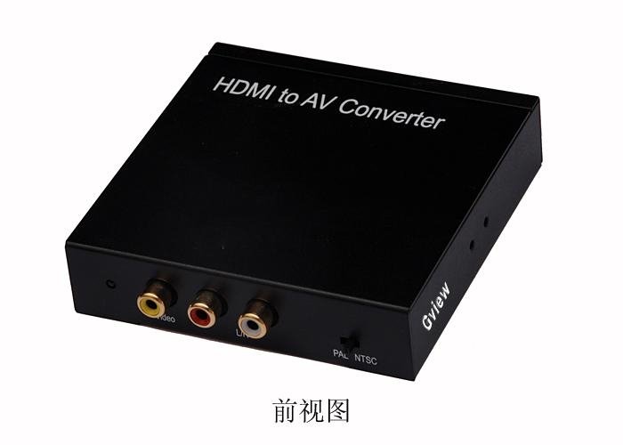 HCA01 HDMI轉AV視頻轉換器 2