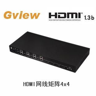 四进四出 HDMI网线矩阵器