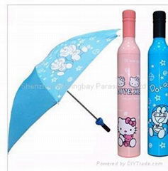 Winebottle umbrella