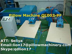 Cushion filling machine