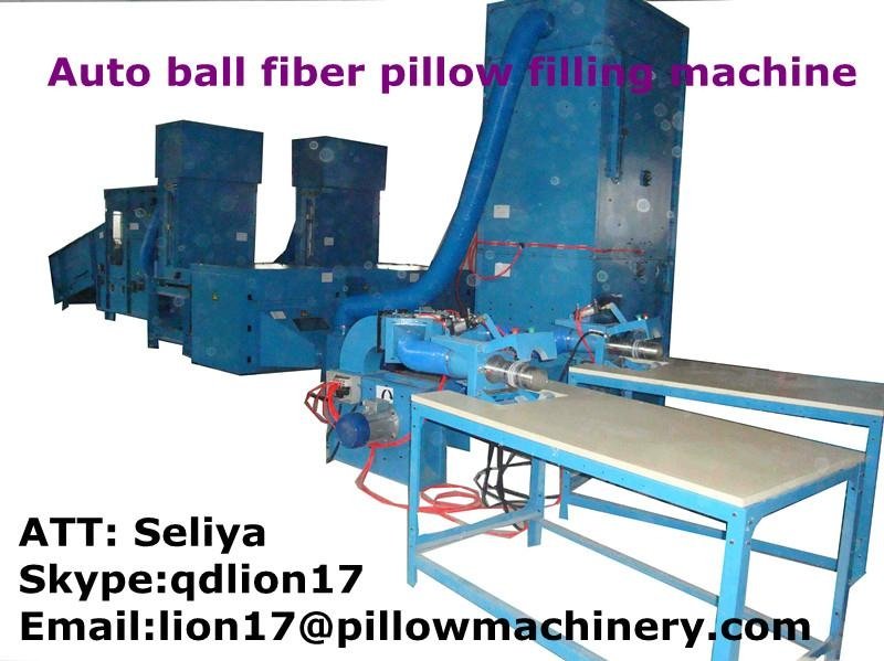 Ball fiber pillow filling machine