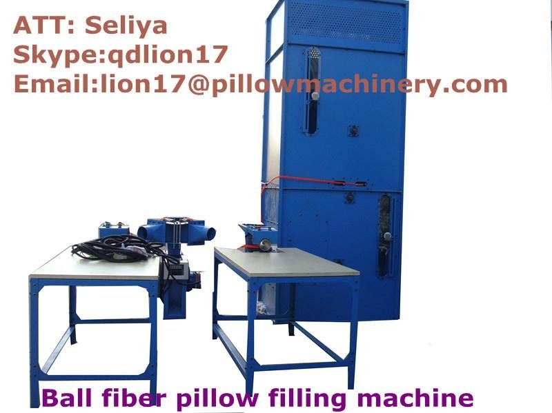 Ball fiber pillow filling machine 4