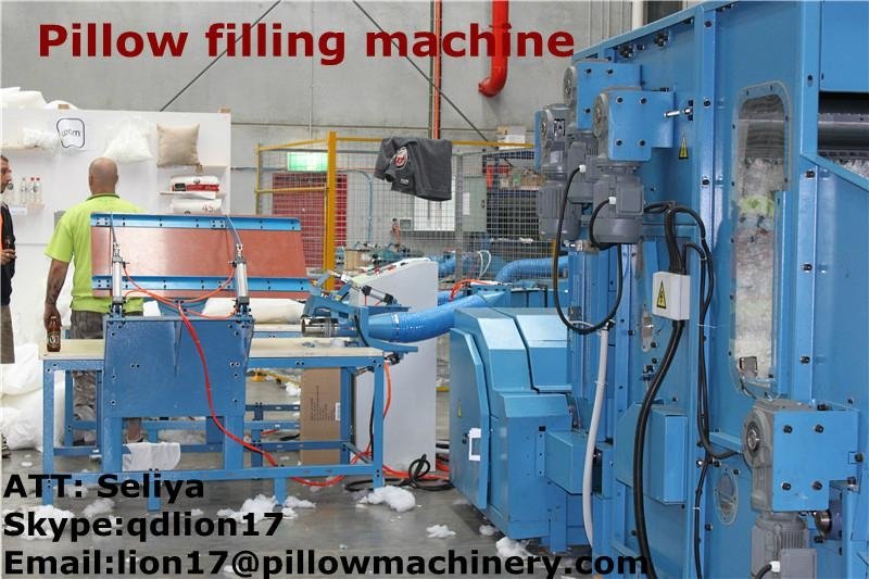 Ball fiber pillow filling machine 3