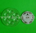 74mm 7W led lens with PCB 1