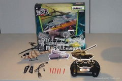 U809 Cobra aircraft gyro remote control aircraft missile