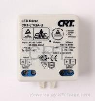 3W water proof 350mA LED driver