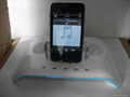 dock with speaker