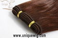 100% indian remy hair weft 4