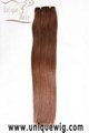 100% indian remy hair weft 5