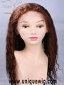 100% Malaysian hair lace wig 1