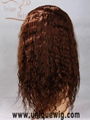 100% Malaysian hair lace wig 2