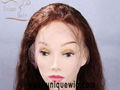 100% Malaysian hair lace wig 4