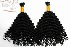 100% human hair bulk hair