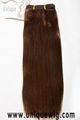 100% Chinese virgin hair weft      1