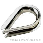 stainelss steel rigging hardware---wire thimble