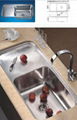 Stainless Steel Sink(DSU4120)  1