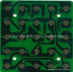 供应单双面碳油印碳线路板PCB