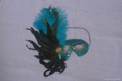 feather mask