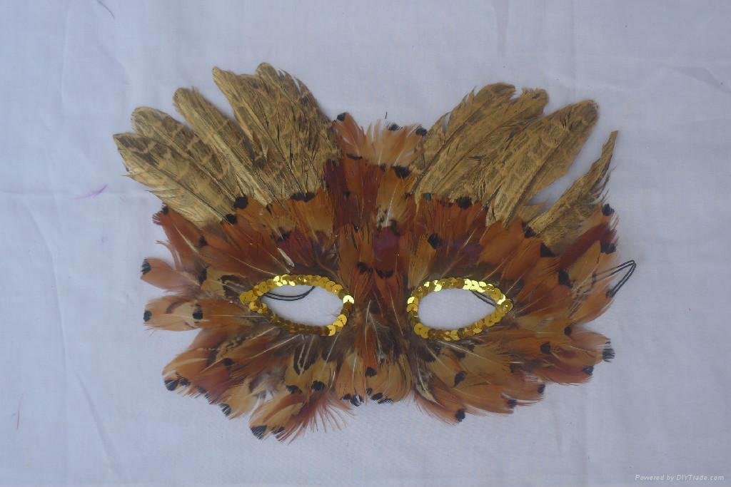 feather mask 5