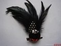feather brooch  2