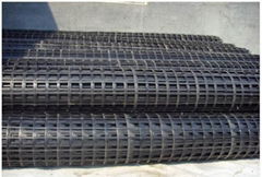 Steel- plastic complex geogrid