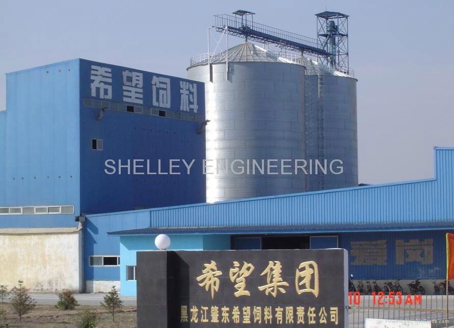 Grain storage steel silo 3