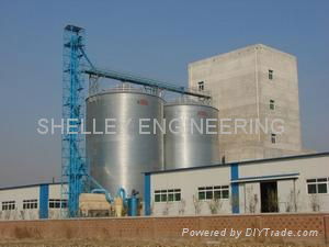 Grain storage steel silo 4