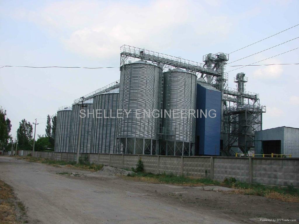 Grain storage steel silo 5