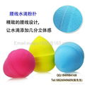 New arrival Water droplets puff make up Sponge Non-Latex Puff